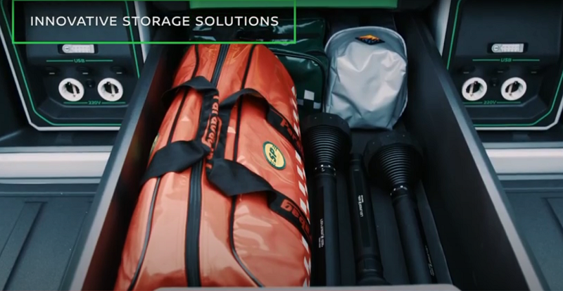 Nissan Navara для перевозки мобильных бригад